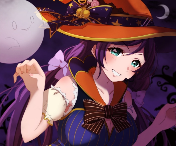 Nozomi Tojo from Love Live! in Halloween costume