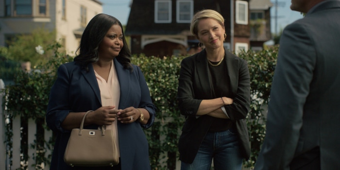 Octavia Spencer and Katherine LaNasa in Truth Be Told