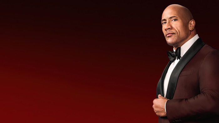 Dwayne Johnson from Red Notice