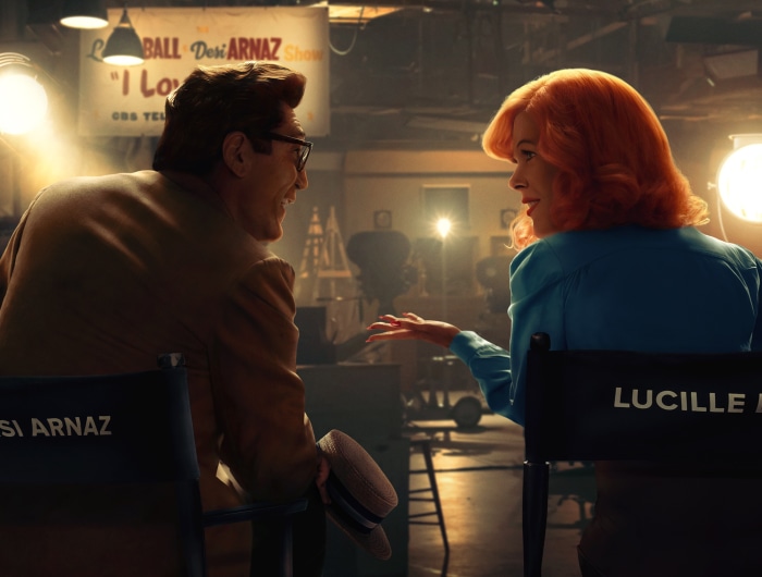 Lucille Ball and Desi Arnaz from Being The Ricardos