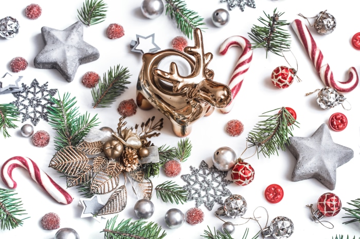 Christmas Ornaments and Candy Canes