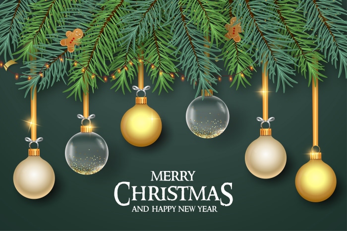 Merry Christmas and Happy New Year 4K