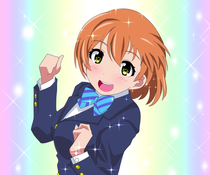 Rin Hoshizora from Love Live! School Idol Festival