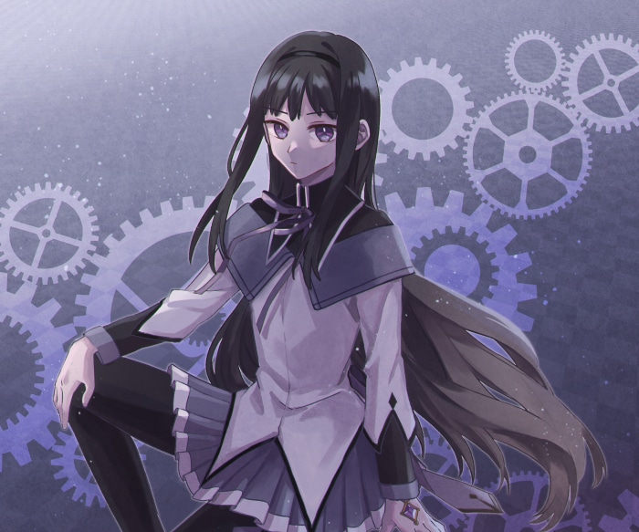 Homura Akemi from Puella Magi Madoka Magica