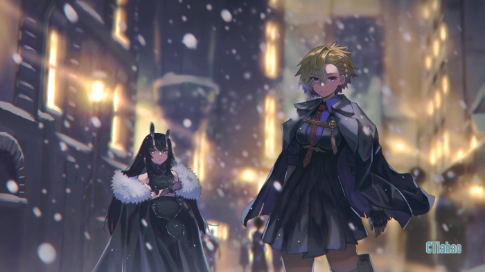 Sariel and Tessa from Alchemy Stars 4K