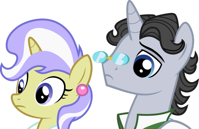 Jet Set and Upper Crust from My Little Pony