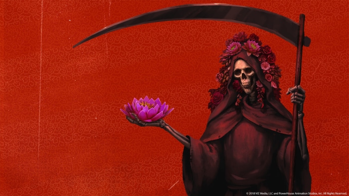 Grim Reaper with Lotus Flower from Seis Manos