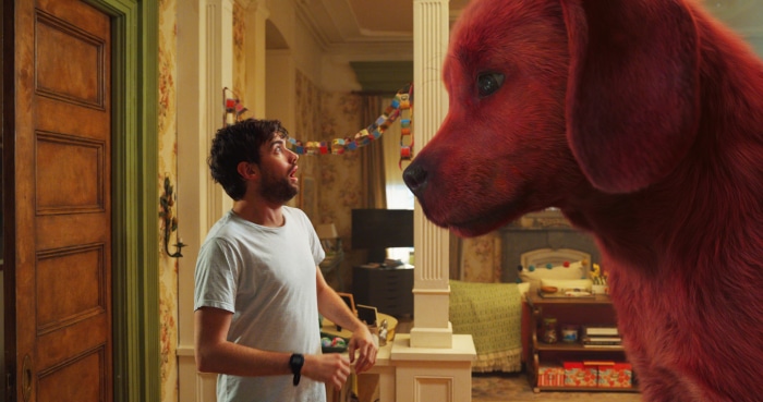 Clifford The Big Red Dog and Jack Whitehall