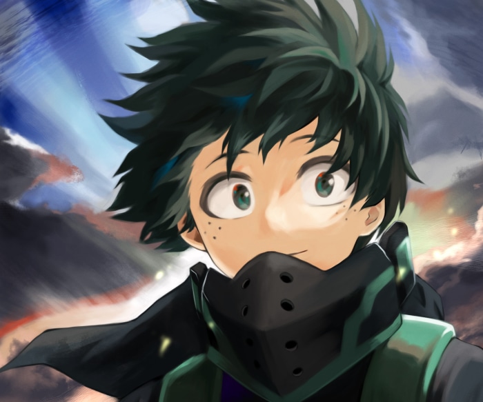 Izuku Midoriya from My Hero Academia
