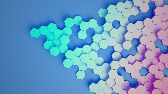 Abstract Hexagon Pattern 4K