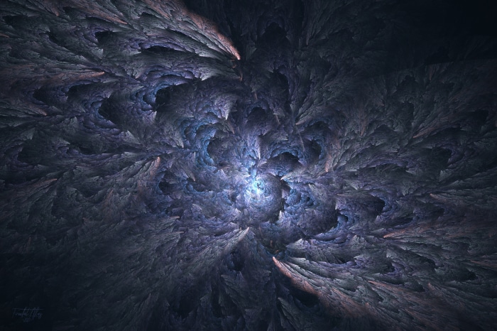Abstract Fractal Swirl 4K