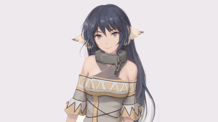 Kuon from Utawarerumono