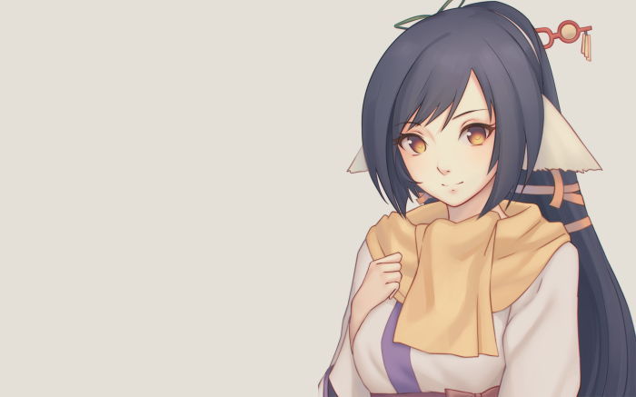 Kuon from Utawarerumono