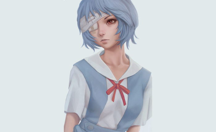 Rei Ayanami from Evangelion