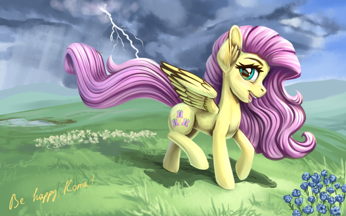 Fluttershy from My Little Pony: Friendship Is Magic 4K