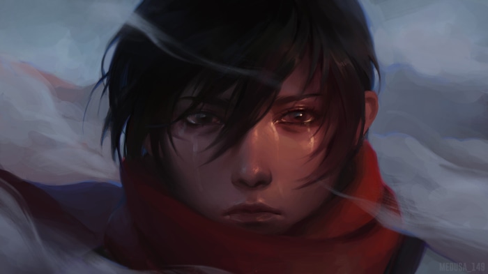 Mikasa Ackerman from Attack on Titan