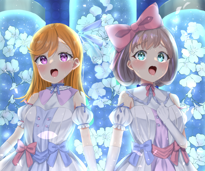 Keke Tang and Kanon Shibuya from Love Live! Sunshine!!