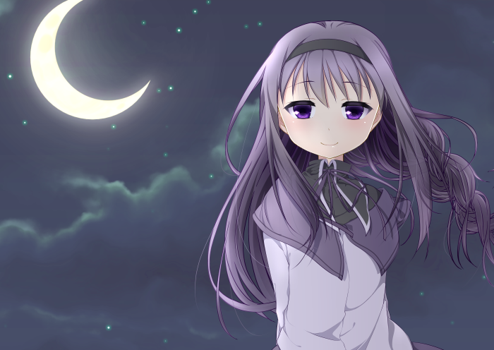 Homura Akemi from Puella Magi Madoka Magica 4K