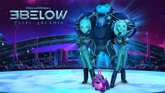 3Below: Tales of Arcadia characters and alien planet