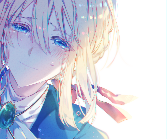 Violet Evergarden Crying