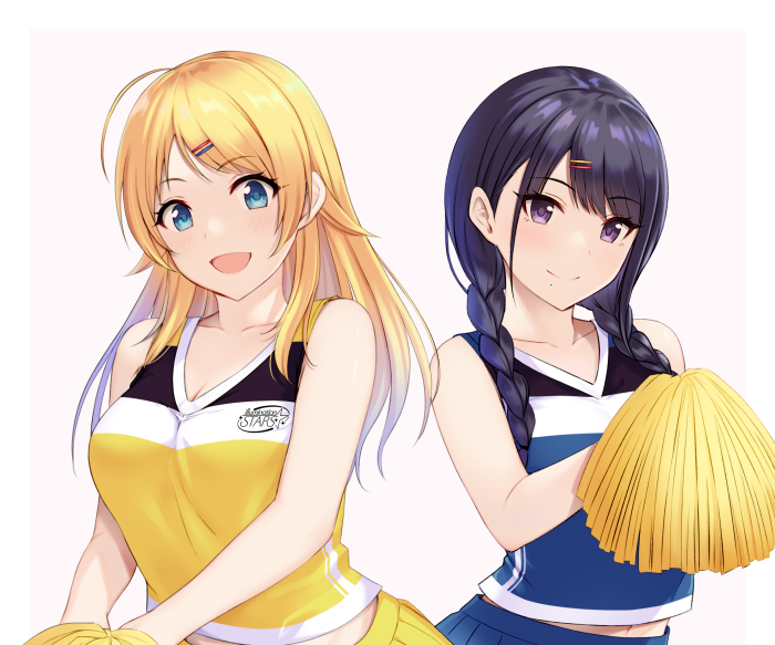 Hiori Kazano and Meguru Hachimiya from THE IDOLM@STER: Shiny Colors