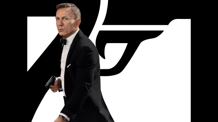 Daniel Craig as James Bond in No Time To Die