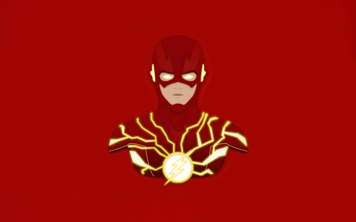 The Flash from DC Comics Minimalist 4K