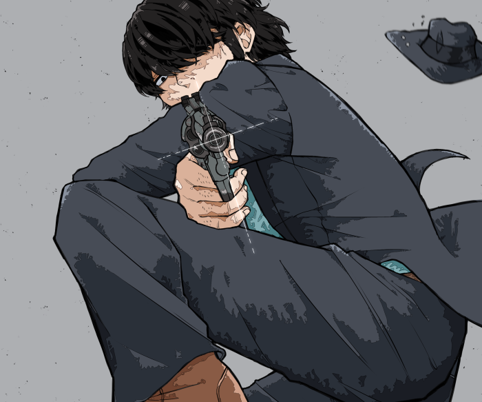 Daisuke Jigen from Lupin The Third with Revolver