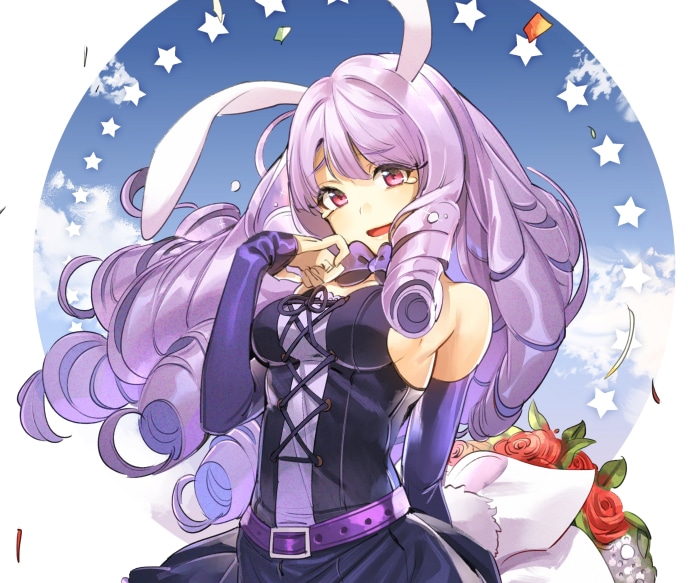 ChuChu from Show By Rock!! with bunny ears