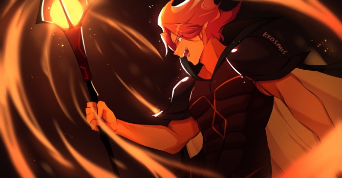 Fire Spirit Cookie from COOKIE RUN: KINGDOM