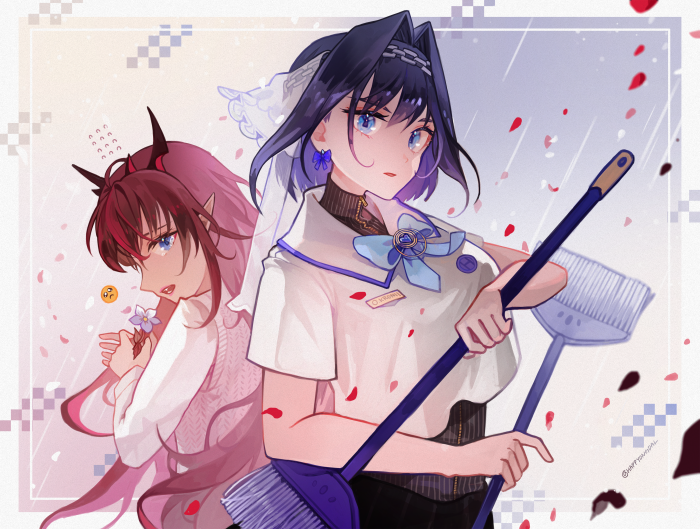 Ouro Kronii and IRyS from Hololive