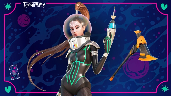 Spacefarer Ariana Grande from Fortnite