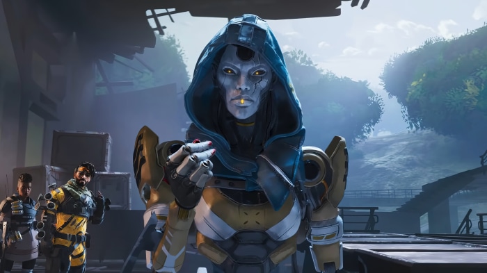 Ash and allies from Apex Legends