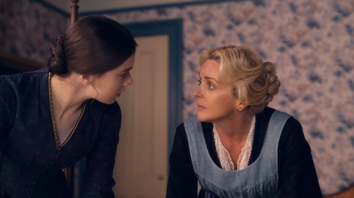 Emily Dickinson and Mrs. Dickinson from Dickinson