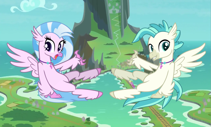 Terramar and Silverstream from My Little Pony: Friendship Is Magic 4K