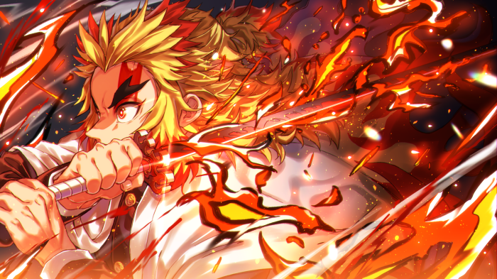 Kyojuro Rengoku from Demon Slayer: Kimetsu No Yaiba