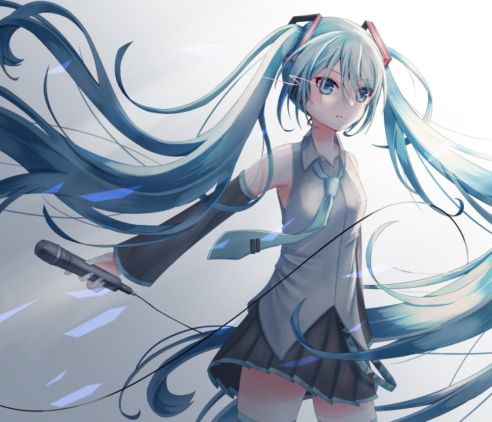 Hatsune Miku from Vocaloid