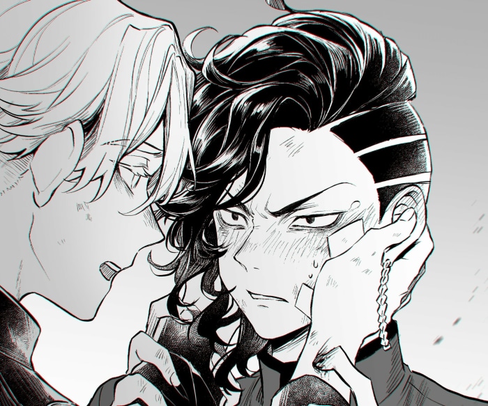 Seishu Inui and Hajime Kokonoi from Tokyo Revengers