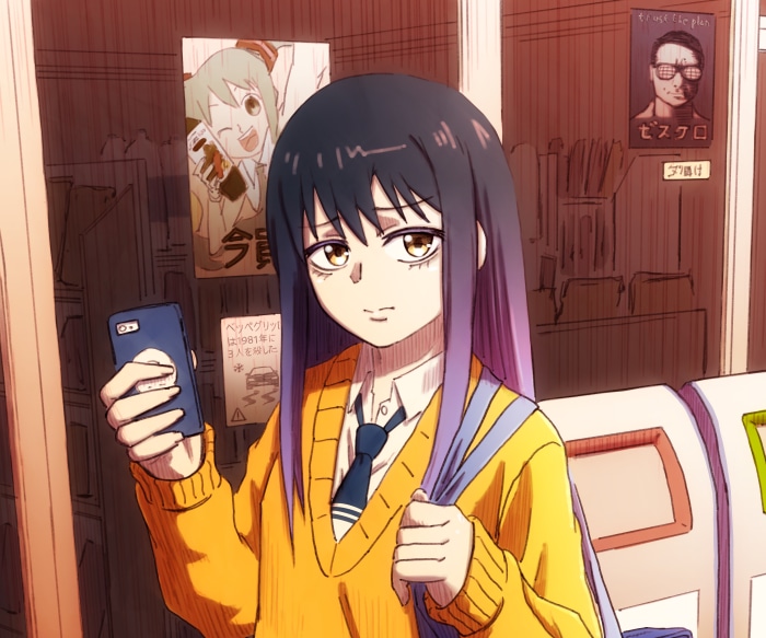 Miko Yotsuya from Mieruko-chan 4K