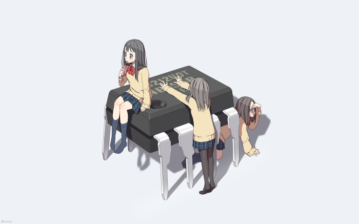 Girls on a Computer Chip 4K