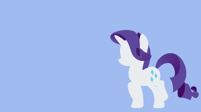 Rarity from My Little Pony: Friendship Is Magic 4K