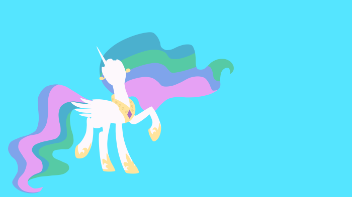 Princess Celestia from My Little Pony: Friendship Is Magic 4K