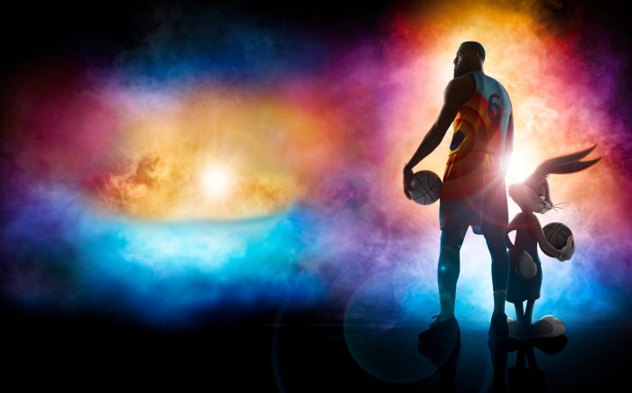 Space Jam 2 4K: LeBron James and Bugs Bunny