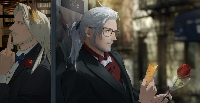 Doctor and Hellagur from Arknights 4K