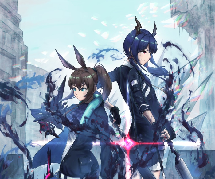 Amiya and Chen from Arknights