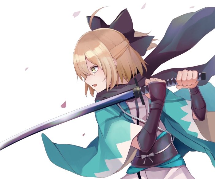 Sakura Saber from Fate/KOHA-ACE