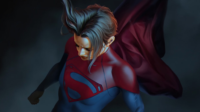 Supergirl from DC Comics 4K