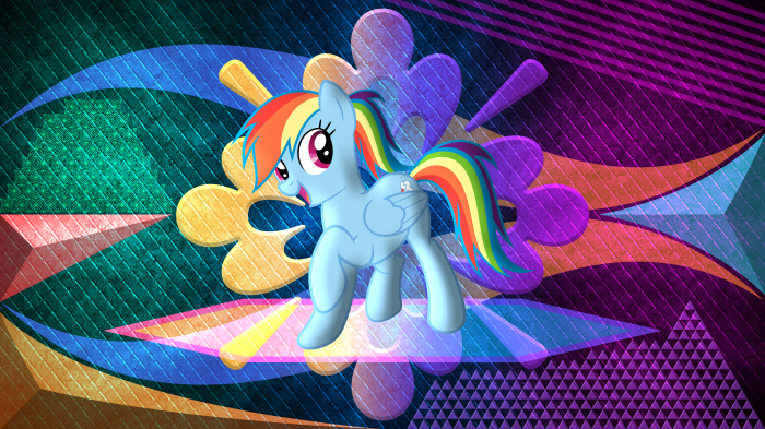 Rainbow Dash from My Little Pony: Friendship Is Magic 4K