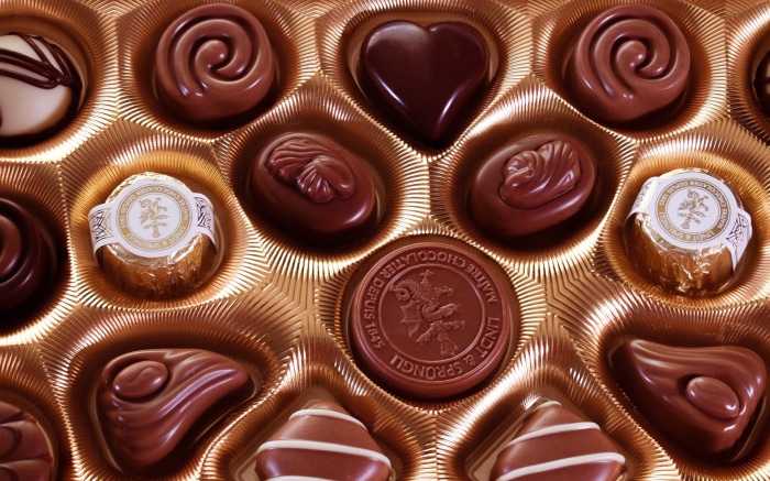 Lindt & Sprungli Chocolates in a Box