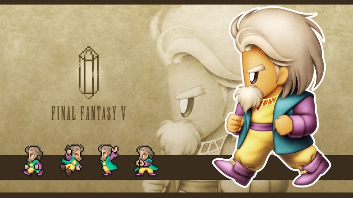 Galuf Halm Baldesion from Final Fantasy V